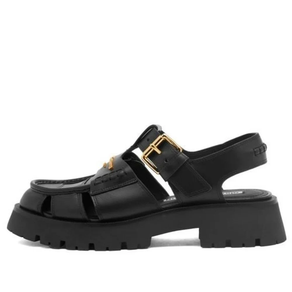 New Authentic Alexander Wang Carter Platform Fisherman Sandal (Women)